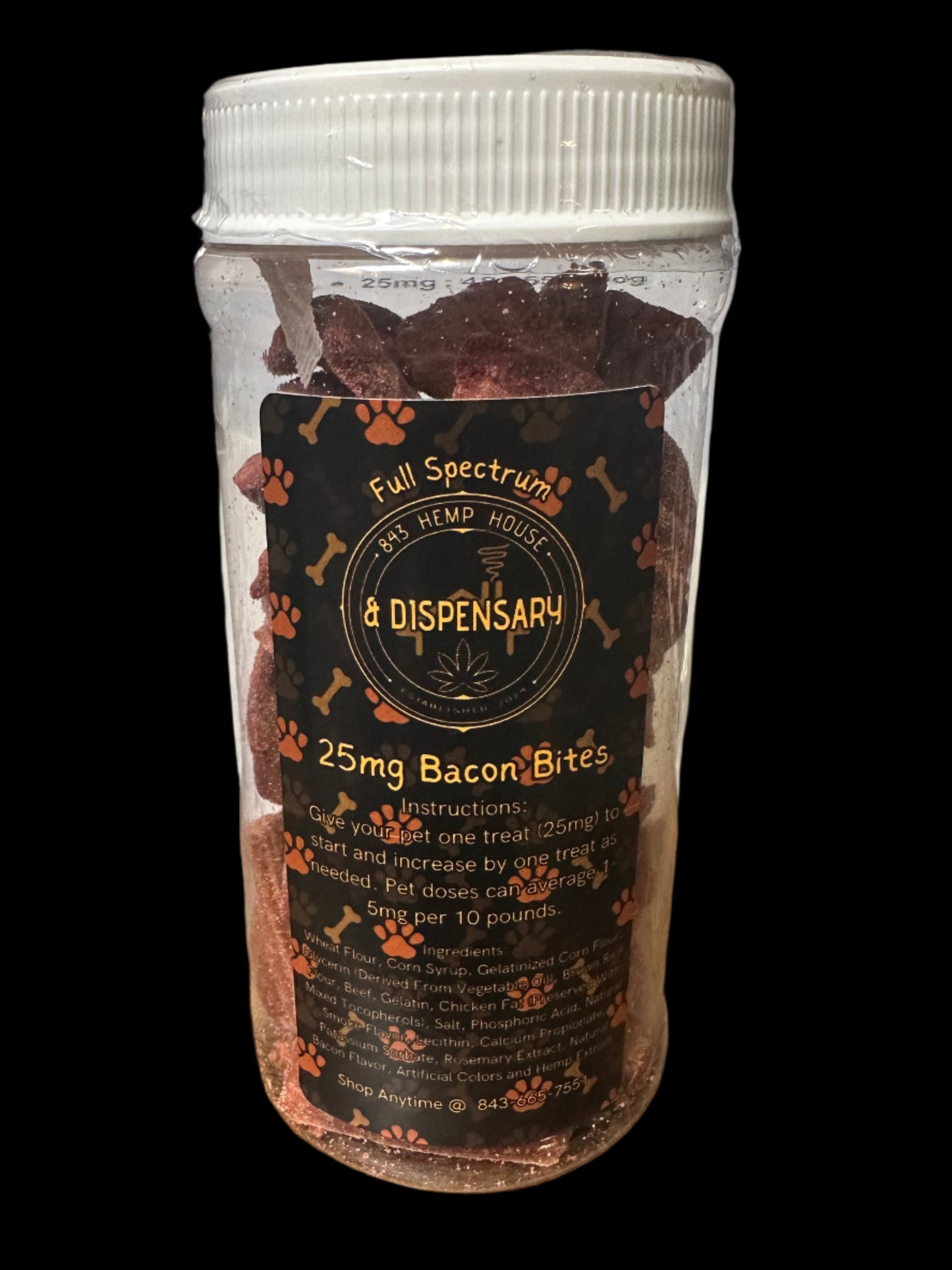 25mg Bacon Bites - For Pets