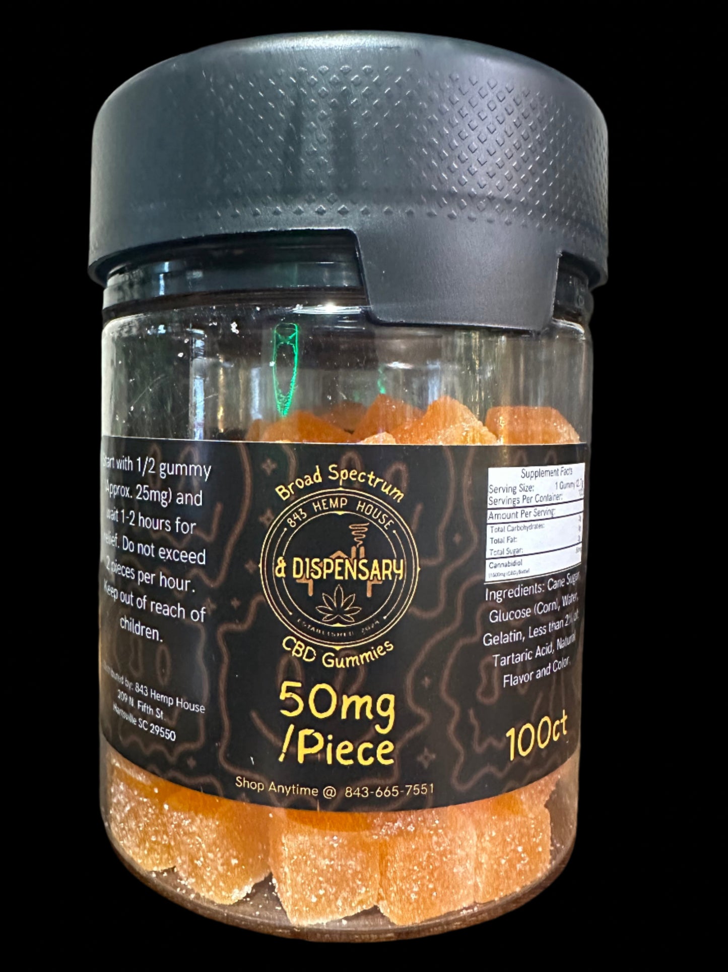 Broad Spectrum CBD Gummies / 100ct