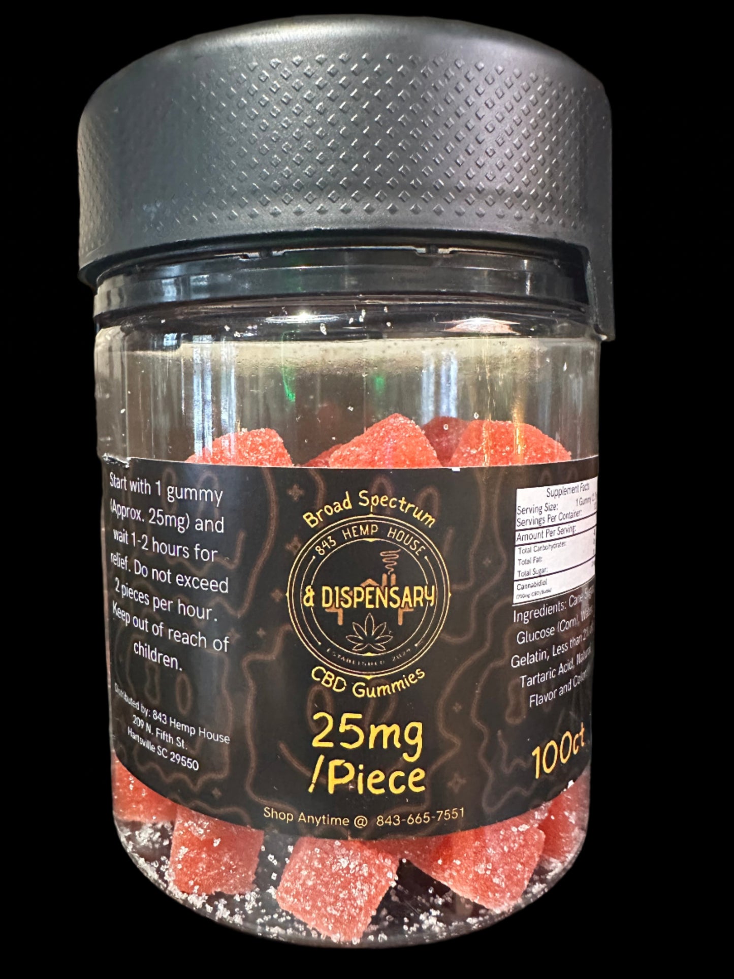 Broad Spectrum CBD Gummies / 100ct
