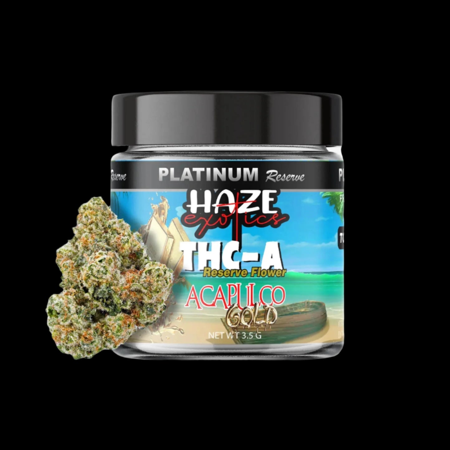 THC-A Flower / Acapulco Gold / 3.5g