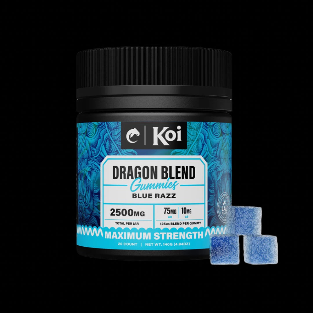 Koi Dragon Blend / 125mg/Gummy / 20ct