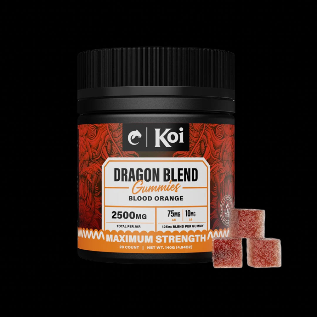 Koi Dragon Blend / 125mg/Gummy / 20ct