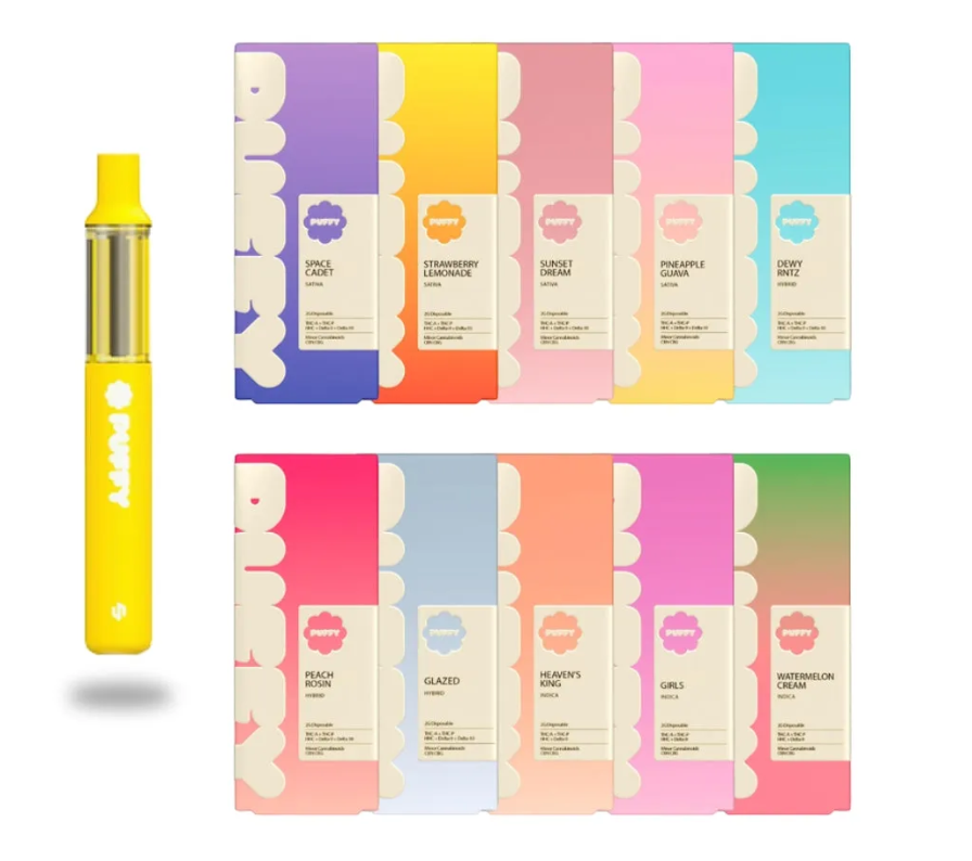 Puffy Super Blend 2G Disposable Vape