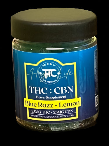 25mg TCH : 25mg CBN